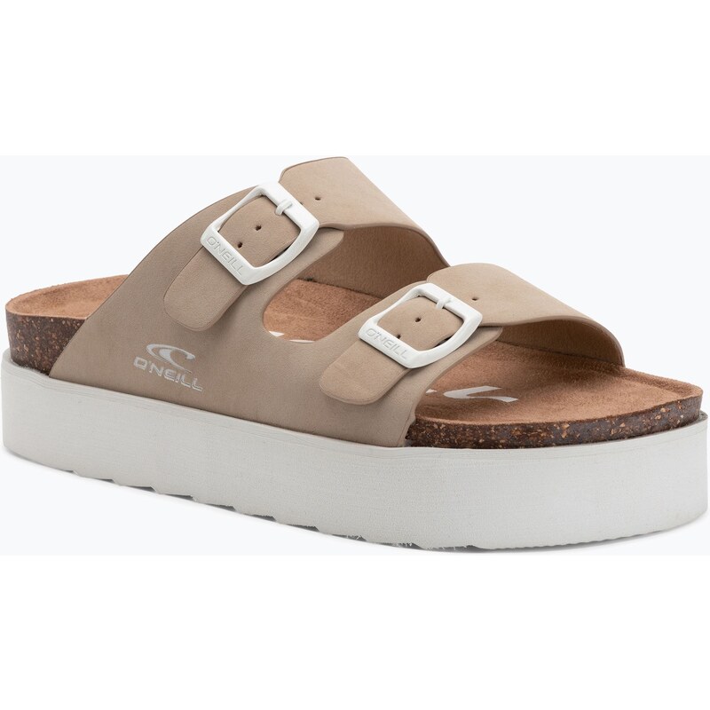 Dámské nazouváky ONeill Sandy Platform Slider Low tan