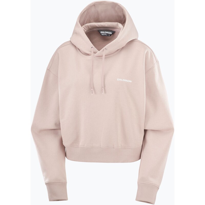 Dámská trekkingová mikina Salomon Short Hoodie etherea