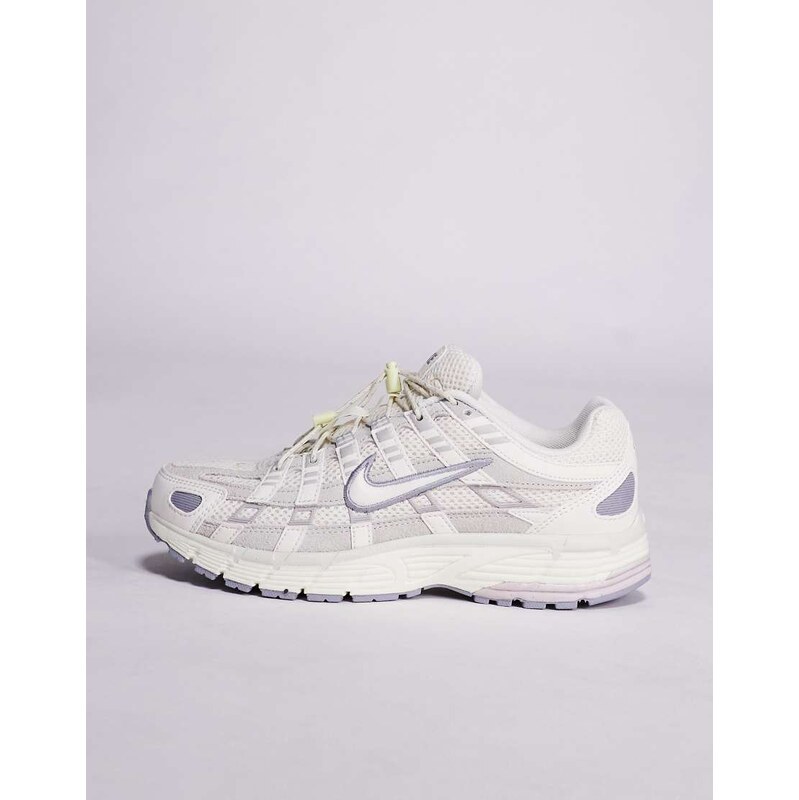 Nike P-6000 utility unisex trainers in Light Bone/Platinum