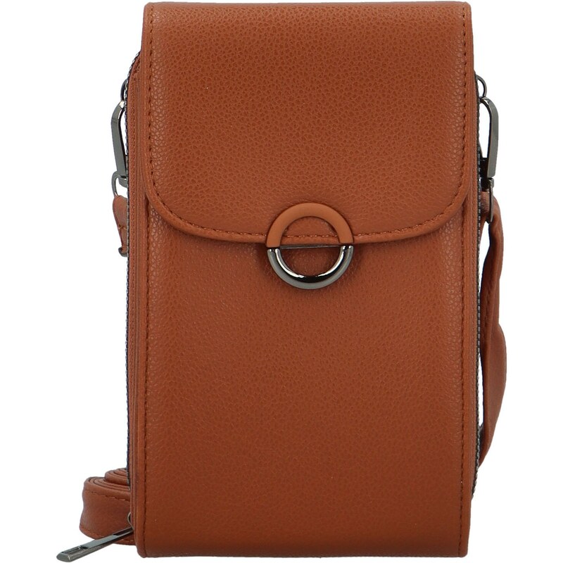 Dámská crossbody kabelka hnědá - Firenze Aristea hnědá