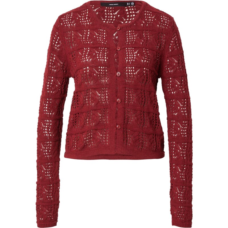 VERO MODA Kardigan VMAMAZING rezavě hnědá 108894677