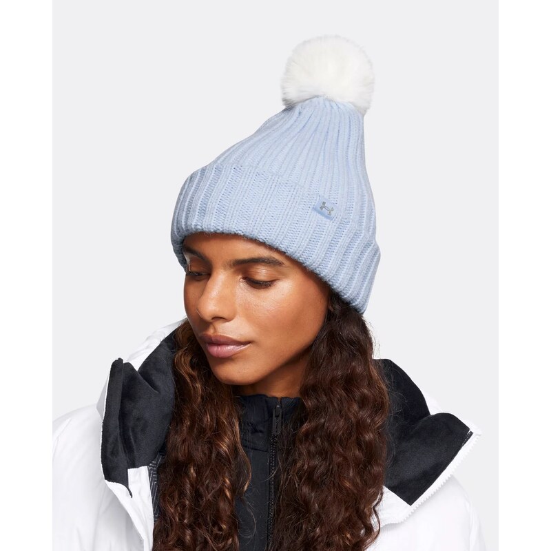 Dámská čepice Under Armour Halftime Pom Beanie 100655177