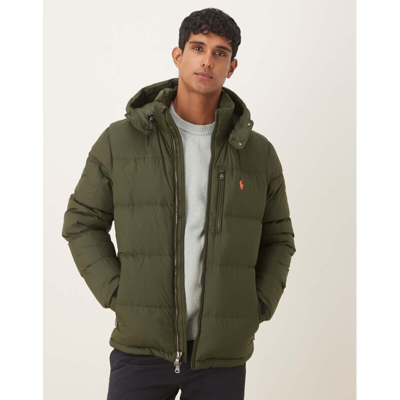 Polo Ralph Lauren Gorham icon logo insulated down puffer jacket
