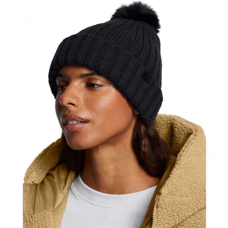 Dámská čepice Under Armour W Halftime Pom Beanie 102374656