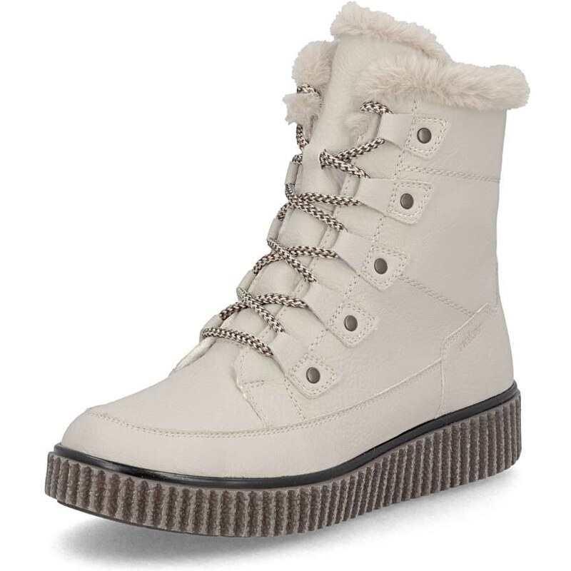 Dámská kotníková obuv RIEKER Y4305-60 béžová