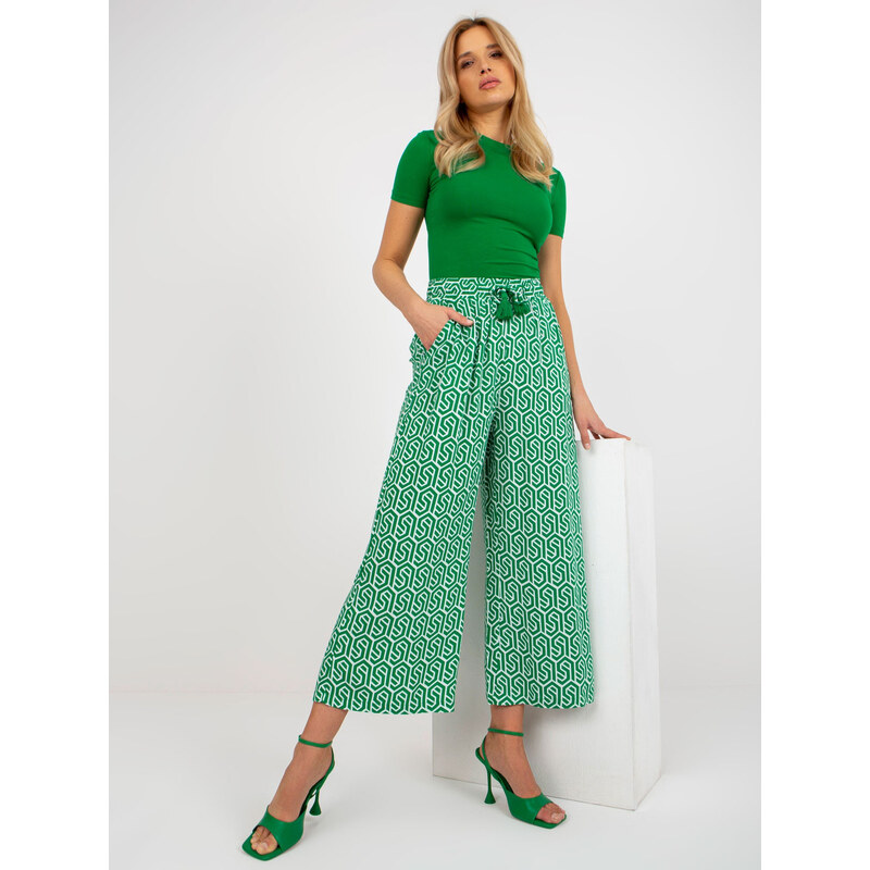FPrice Kalhoty D73770R62237A zelená