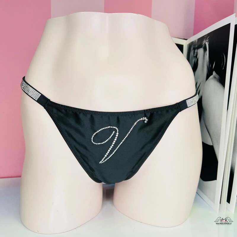 Victoria’s Secret Tanga s Ozdobnými Kamínky
