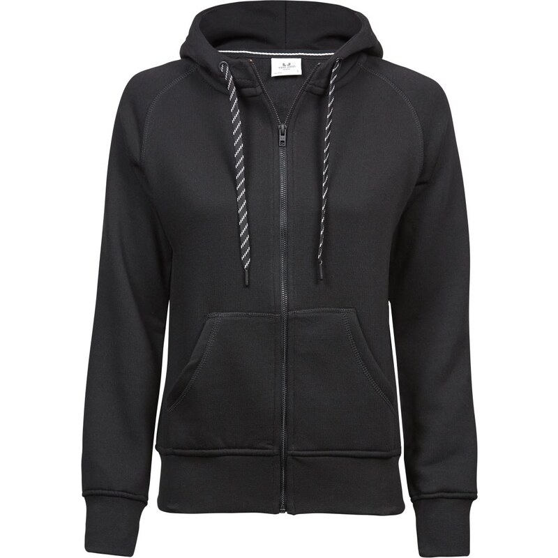 Prémiová dámská mikina na zip s kapucí TEE JAYS