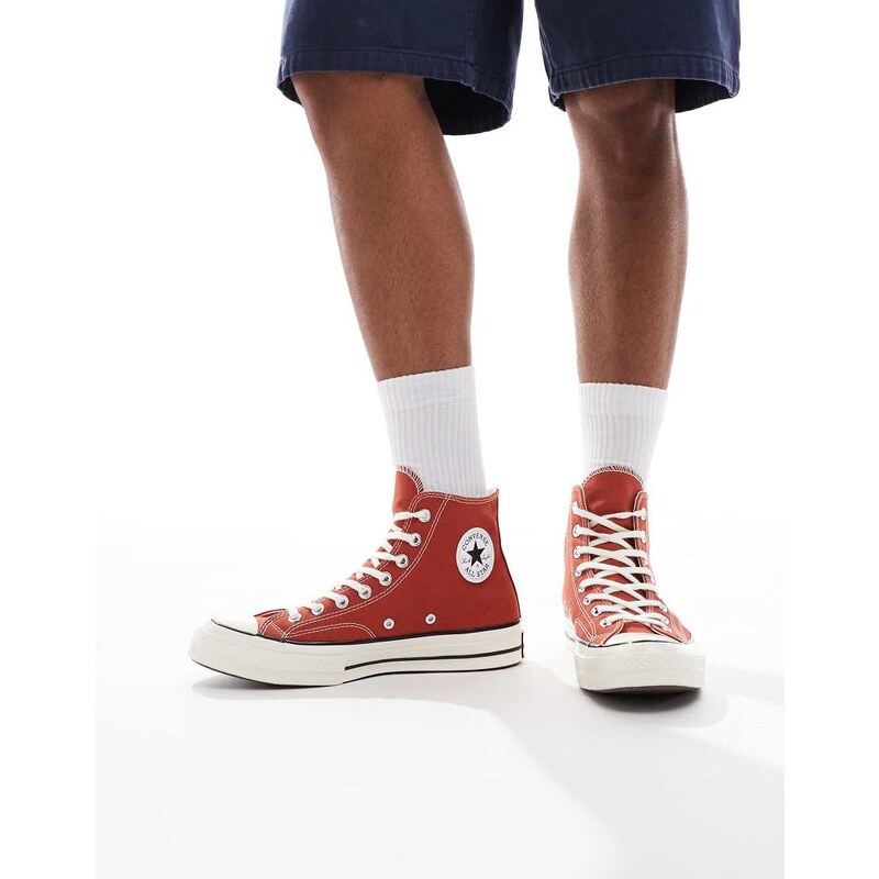 Converse Chuck 70s Hi trainers in orange-Brown