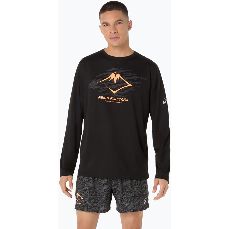 Pánské běžecké tričko Longsleeve ASICS Fujitrail logo LS
