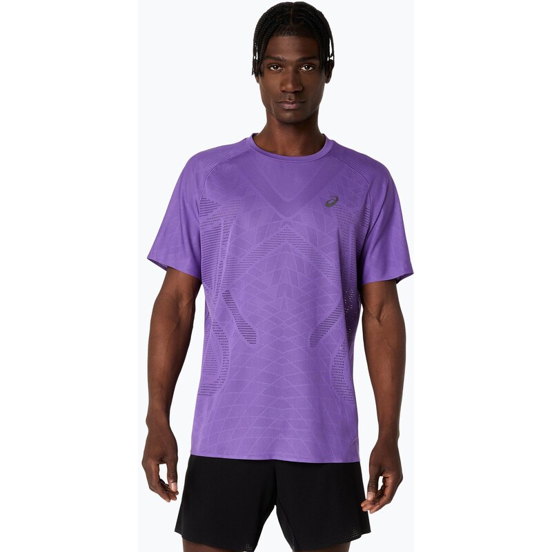 Pánské běžecké tričko ASICS Metarun SS Top edo purple