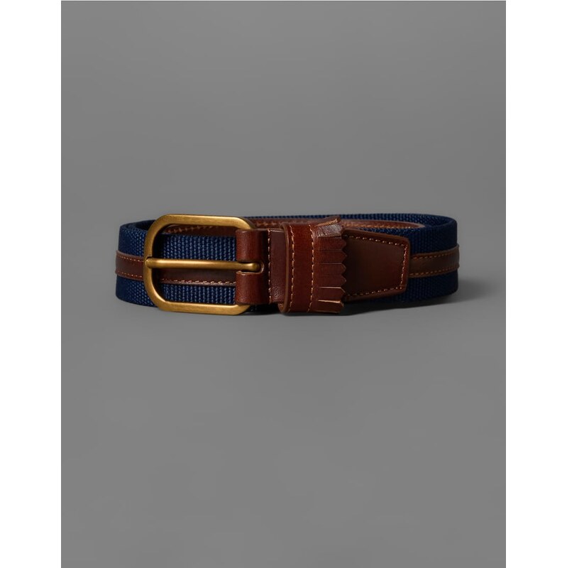 adidas performance Originals golf leather belt in night indigo