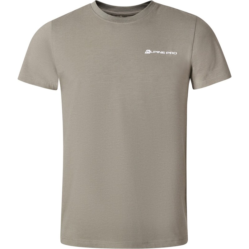 Pánské bavlněné triko s fine cotton ALPINE PRO FRAB zelená