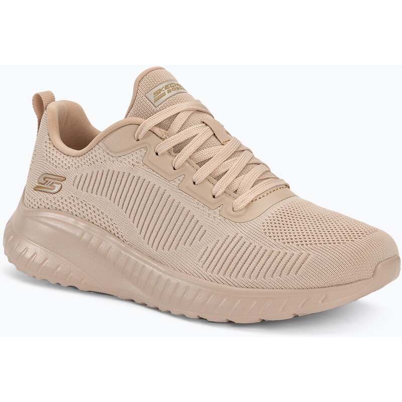 Dámské boty SKECHERS Bobs Squad Chaos Face Off beige