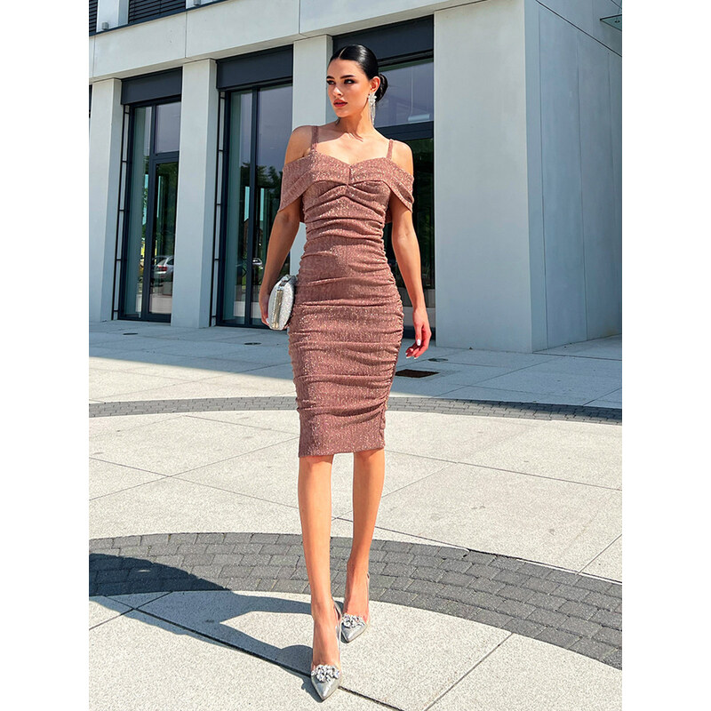 Edoti GEORGINIA midi dress DL