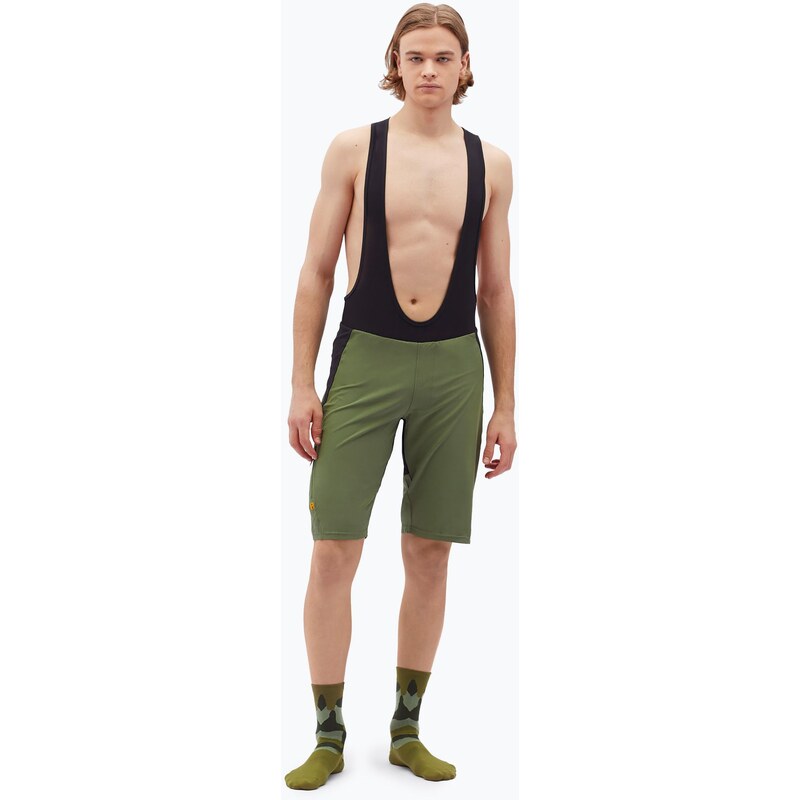Pánské cyklistické kraťasy SILVINI Barrea olive/black