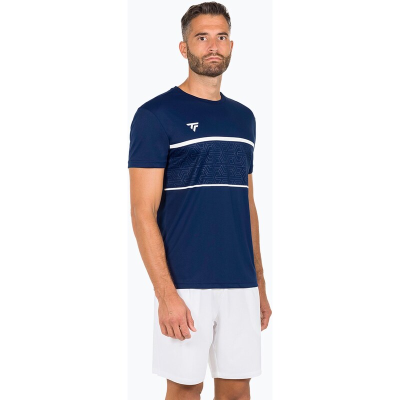 Pánské tenisové tričko Tecnifibre Team Tech Tee marine