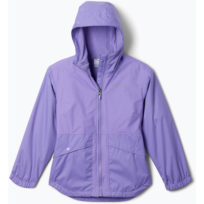 Dětská bunda do deště Columbia Rainy Trails II Fleece paisley