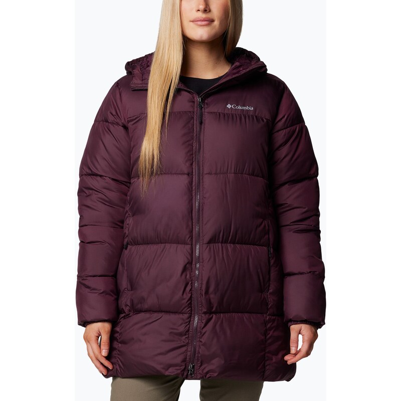 Dámská bunda Columbia Puffect II Mid Hooded moonvista