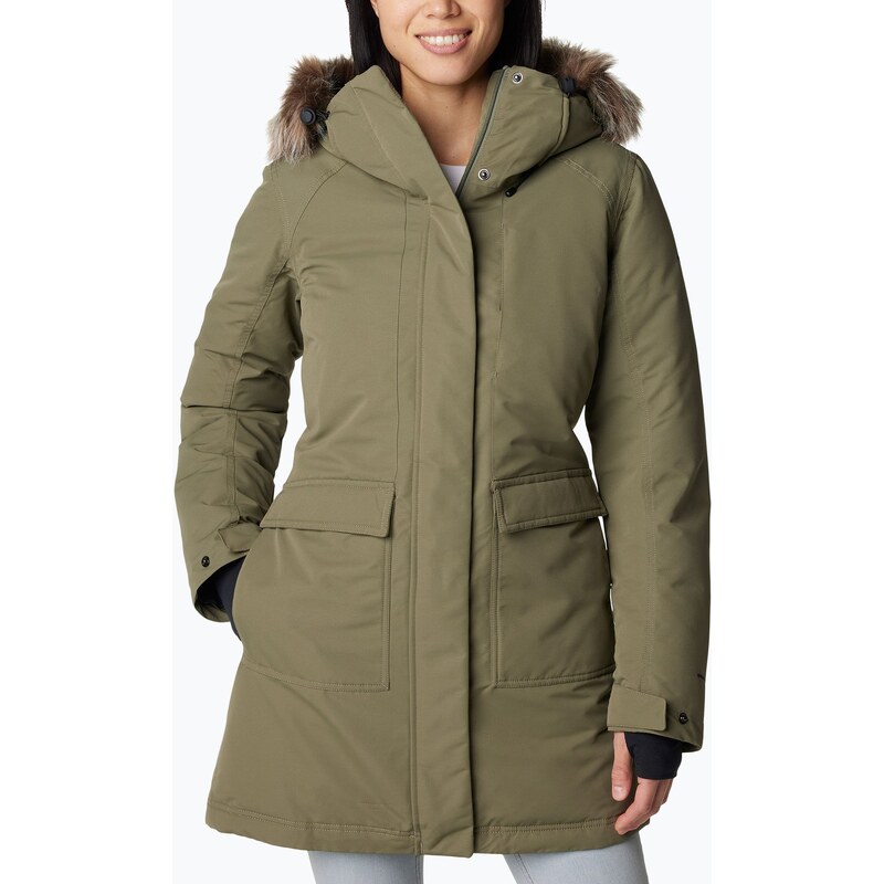 Dámský zateplený kabát Columbia Little Si II Ins Parka stone