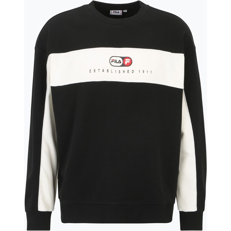 Pánská mikina FILA La Paz Crew Sweat black/antique white