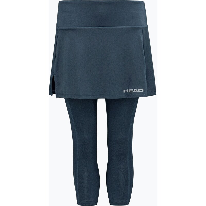 Dámská tenisová sukně HEAD Club 3/4 Tights Skort navy