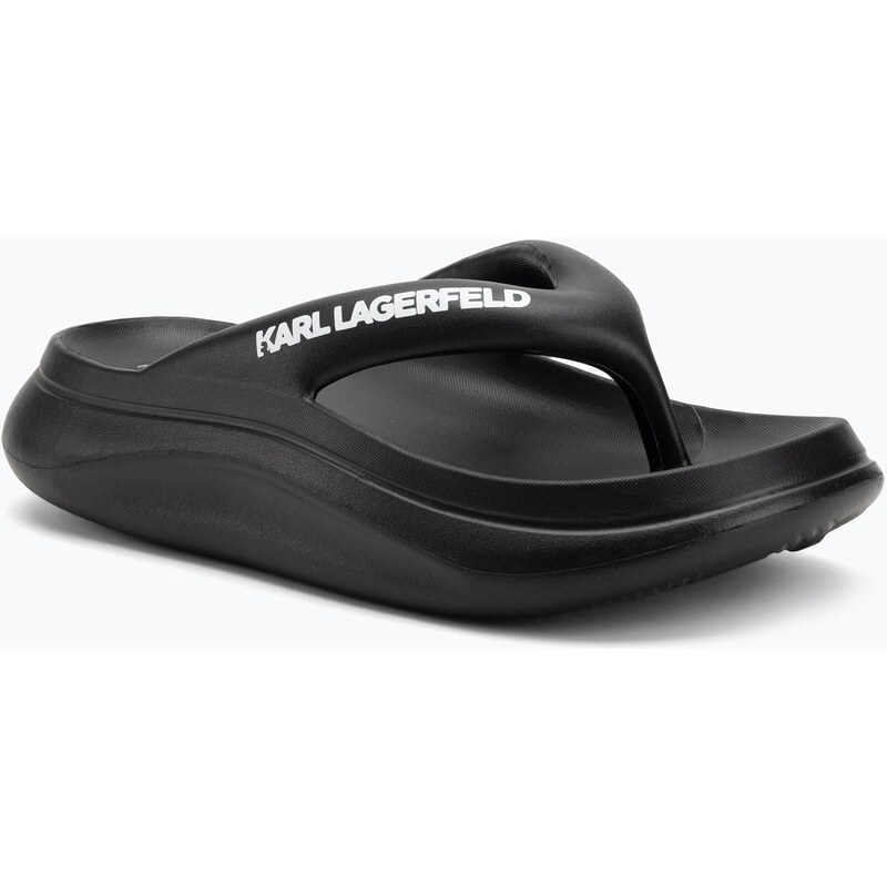 Dámské žabky KARL LAGERFELD Skoona II Hotel Thong black rubber