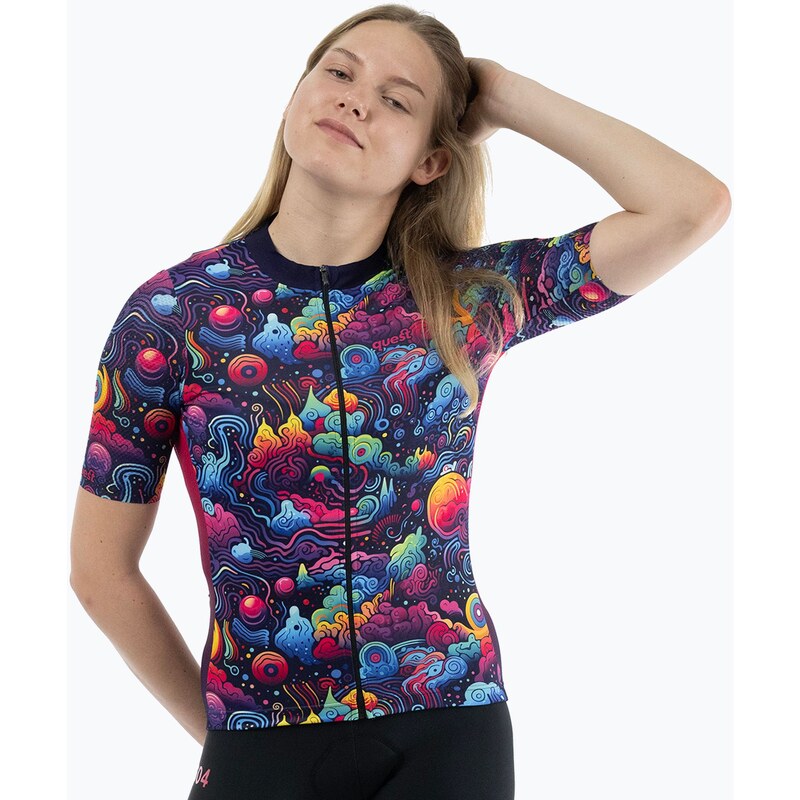 Dámský cyklistický dres Quest Pink Cosmos W