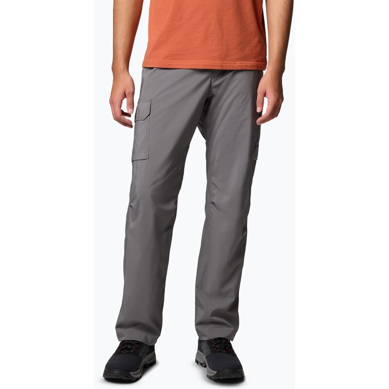 Pánské trekové kalhoty Columbia Silver Ridge Utility city grey