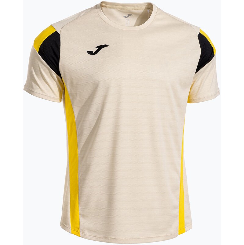 Pánské tričko Joma Montreal beige/yellow