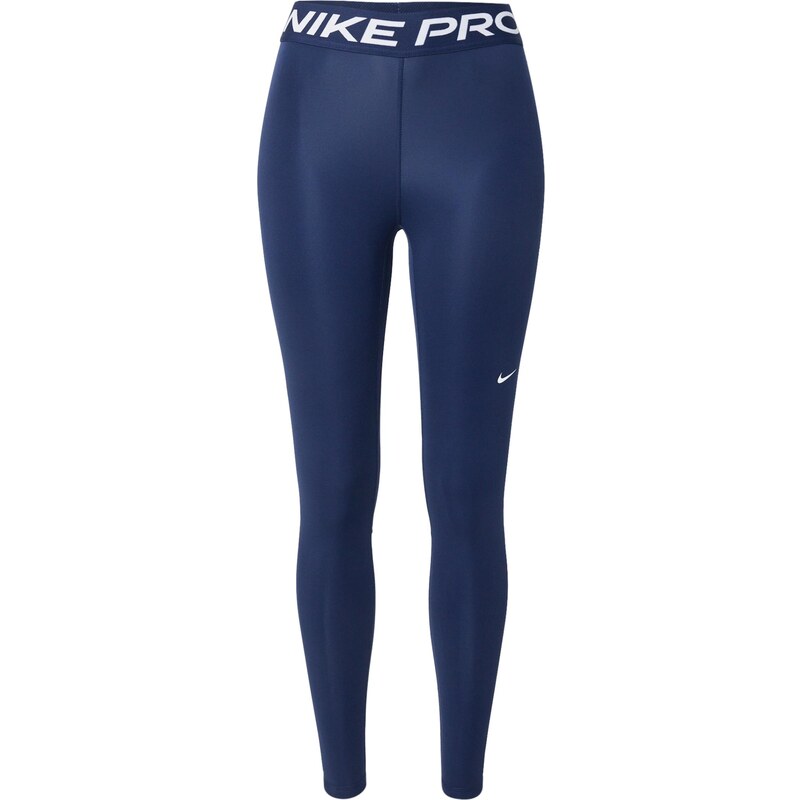 NIKE Sportovní kalhoty Pro námořnická modř / bílá 76179810