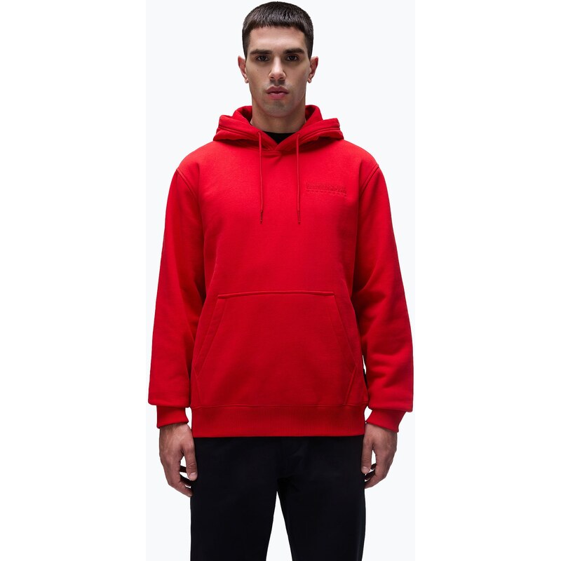 Pánská mikina Napapijri B-Kander Hooded red goji