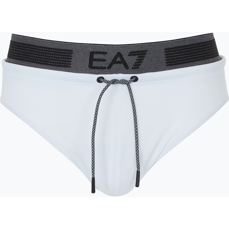 Pánské plavky EA7 Emporio Armani Logo Tape Swim brief white