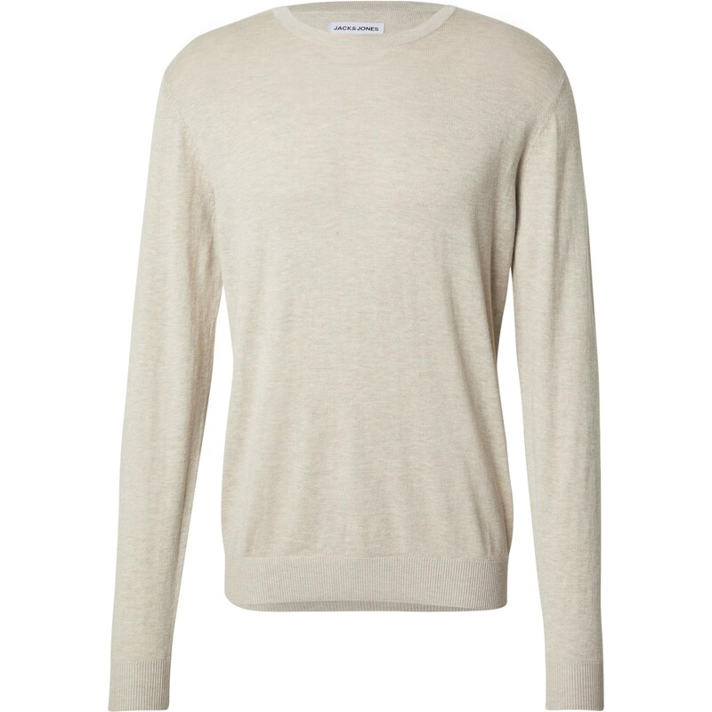 JACK & JONES Mikina JJEmil béžový melír