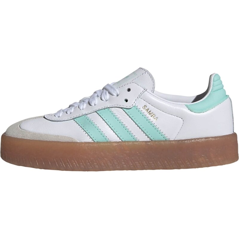 ADIDAS ORIGINALS Tenisky Samba tyrkysová / kámen / bílá