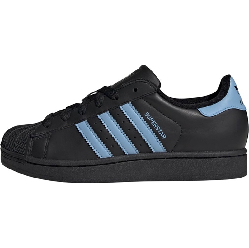ADIDAS ORIGINALS Tenisky Superstar II světlemodrá / černá
