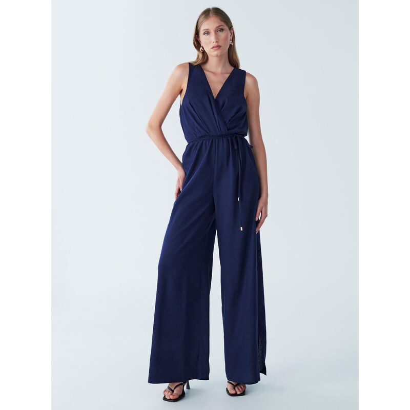 BWLDR Overal SPARKLE JUMPSUIT námořnická modř 108768901