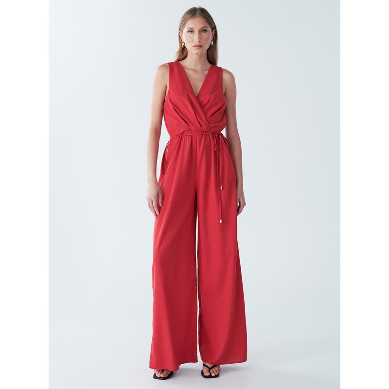 BWLDR Overal SPARKLE JUMPSUIT červená 108768908