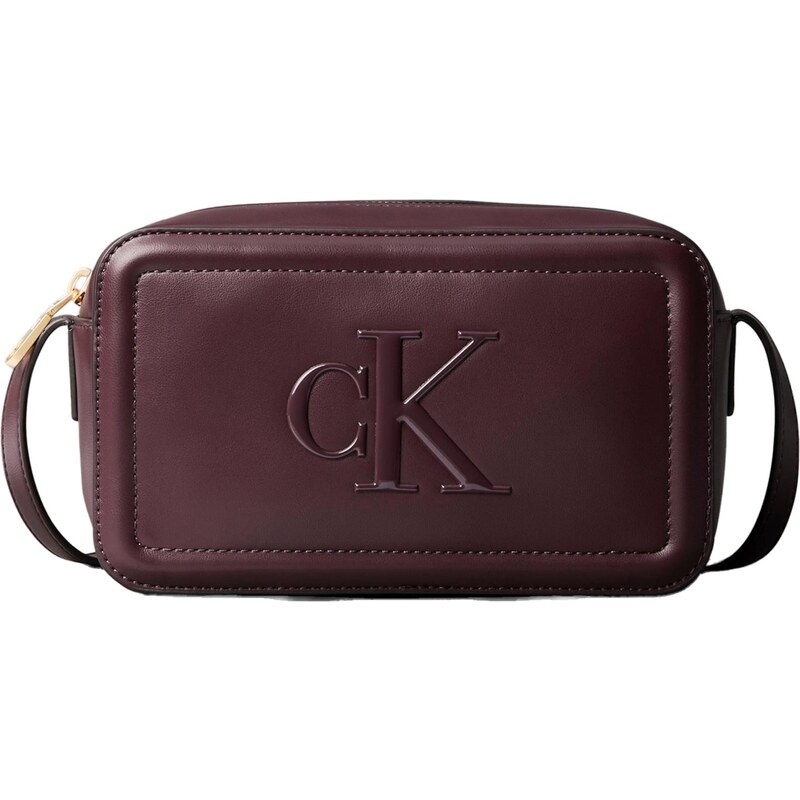 Calvin Klein Taška přes rameno vínově červená