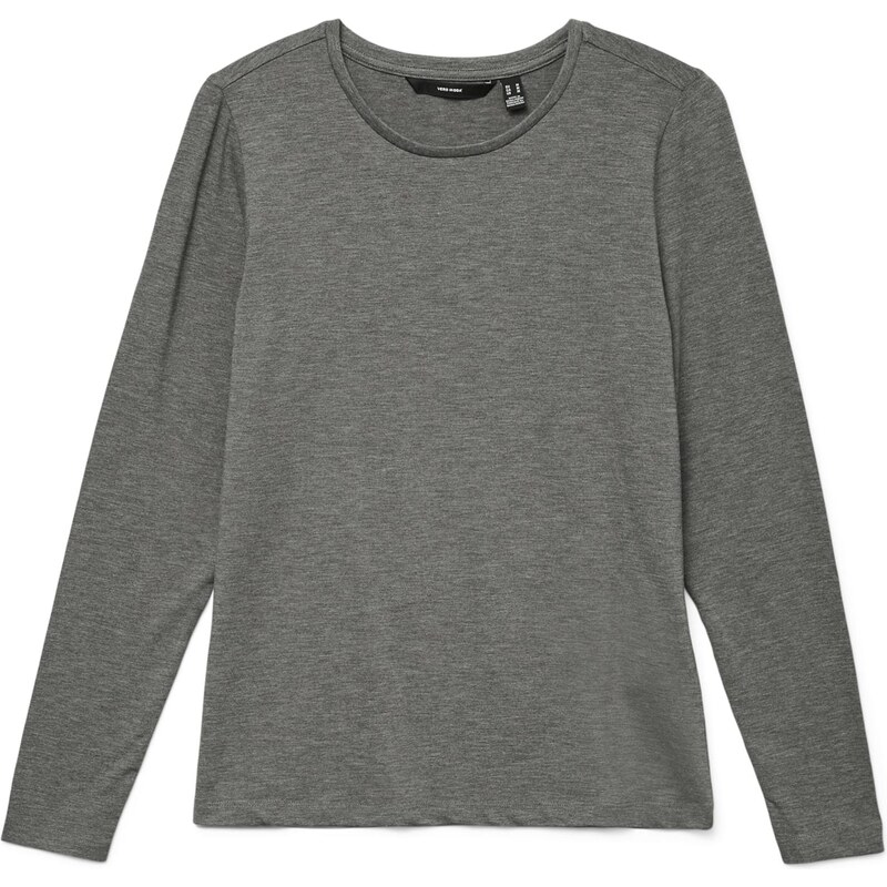 VERO MODA Top VMAVA šedý melír 107428775