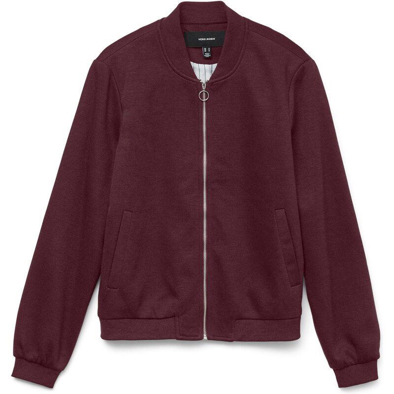 VERO MODA Přechodná bunda 'VMKIMIKO' vínově červená