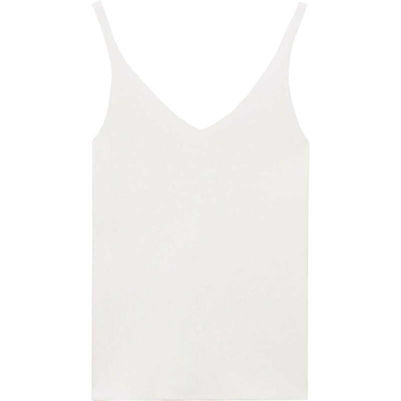 MANGO Top GYM bílá 107809563