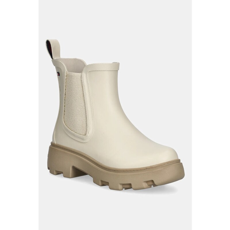 Holínky Tommy Hilfiger RUBBER FLAG CLEATED RAINBOOT 107435531