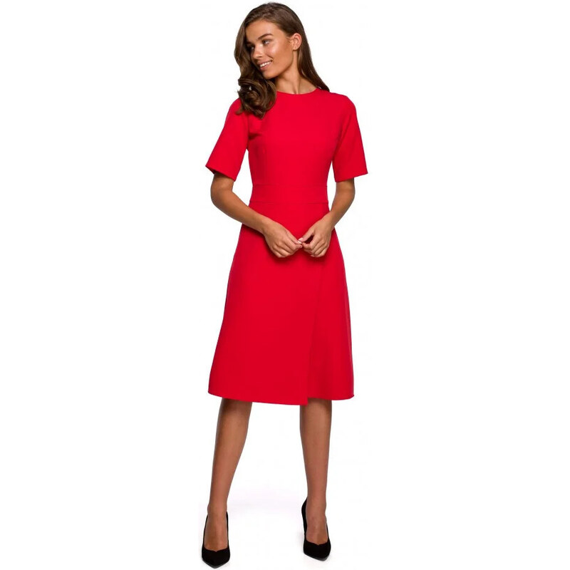 Dámské šaty S240 Červená - Stylove