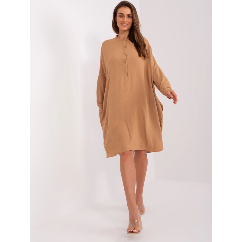 FPrice Šaty DHJ SK 15506A.94P camel