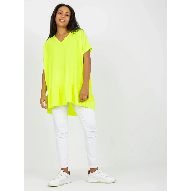 FPrice Tunika RV TU 7855.29 fluo žlutá 113508239