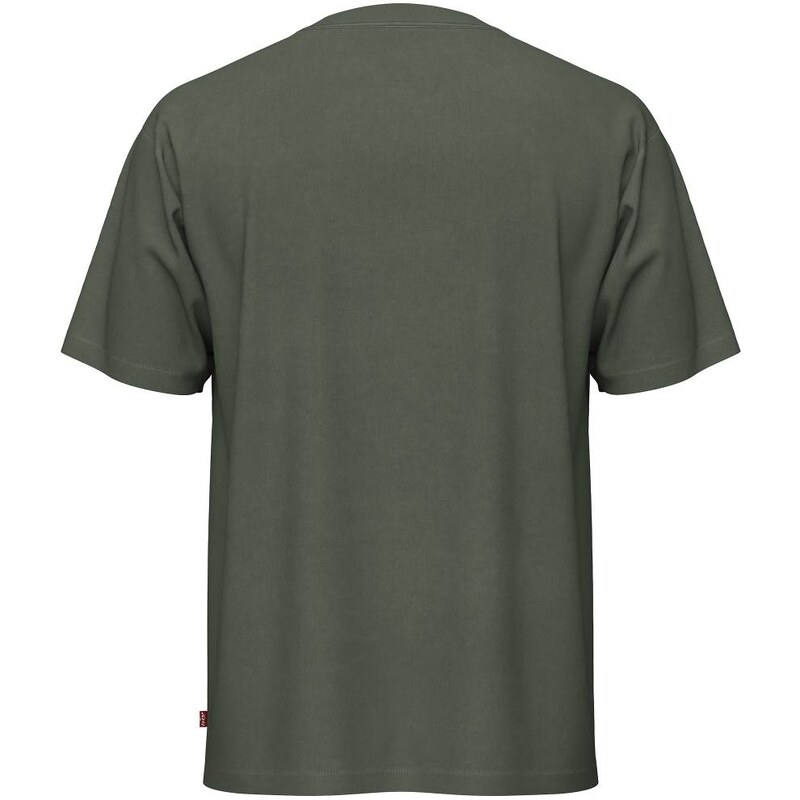 Levis tonal logo vintage oversized garment dye t-shirt in dark