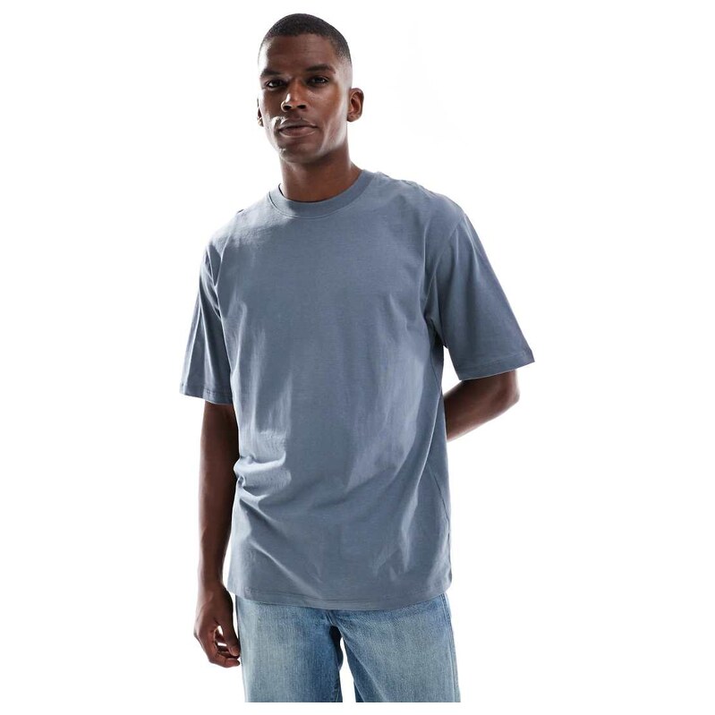 Jack & Jones oversized t-shirt in petrol blue