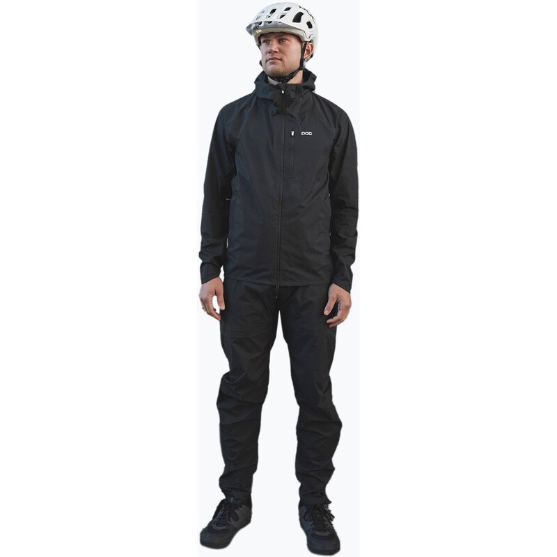Pánská cyklistická bunda POC Motion Rain uranium black