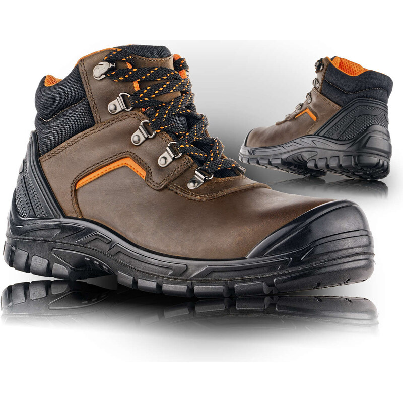 VM Footwear HANNOVER 2720-O2 SRC pracovní kotníková obuv hnědá